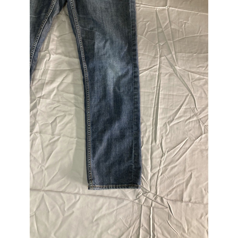 American Eagle Outfitter Jeans Men's Size 32x30 Blue Denim Straight 5-Pockets - Picture 2 of 13